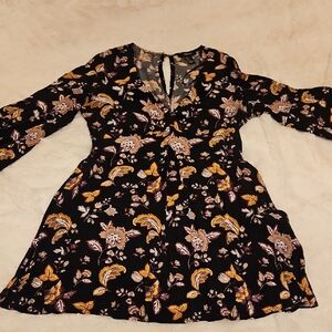 Floral Long Sleeve Dress